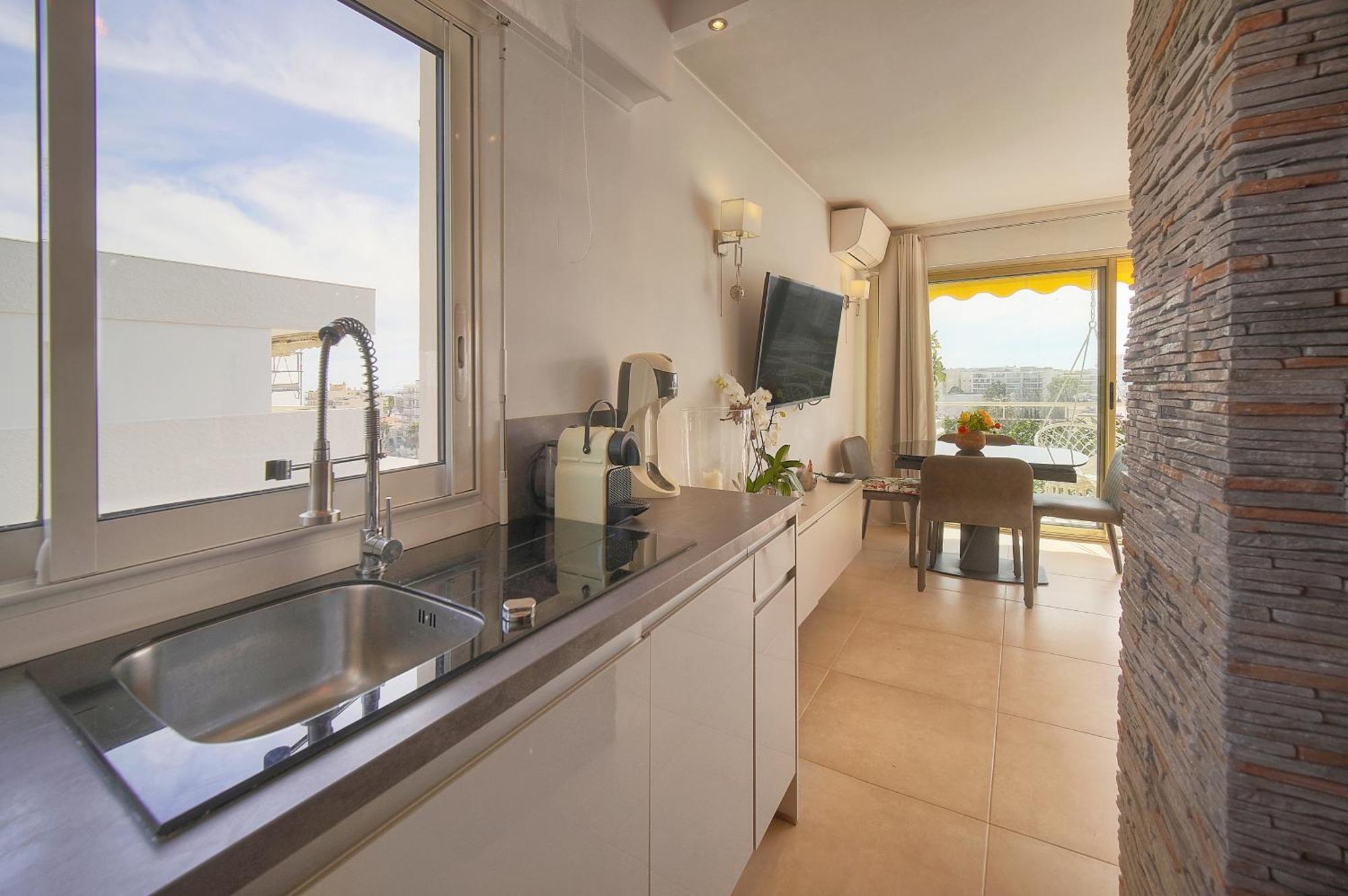Frgk "Etoile Du Sud Terrasse Vue Mer Palm Beach" Cannes Eksteriør bilde