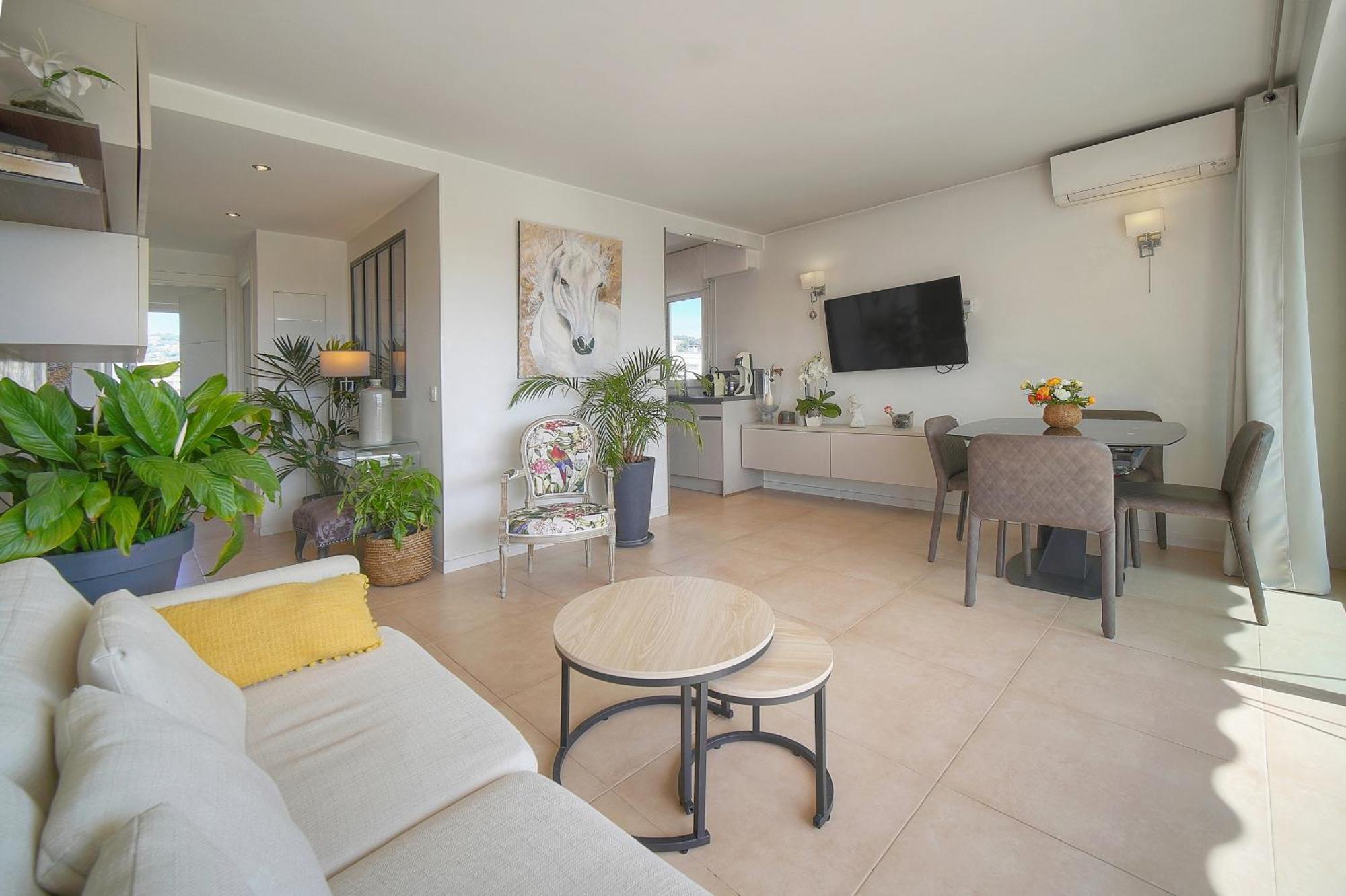 Frgk "Etoile Du Sud Terrasse Vue Mer Palm Beach" Cannes Eksteriør bilde