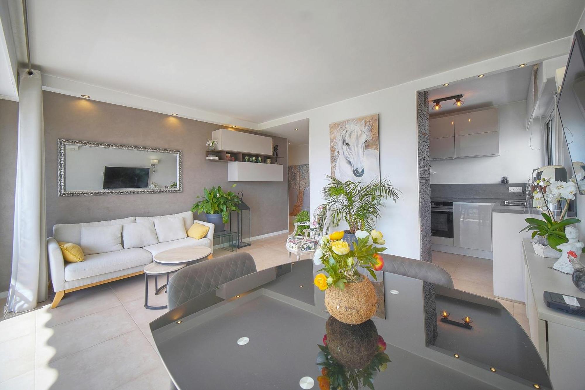 Frgk "Etoile Du Sud Terrasse Vue Mer Palm Beach" Cannes Eksteriør bilde